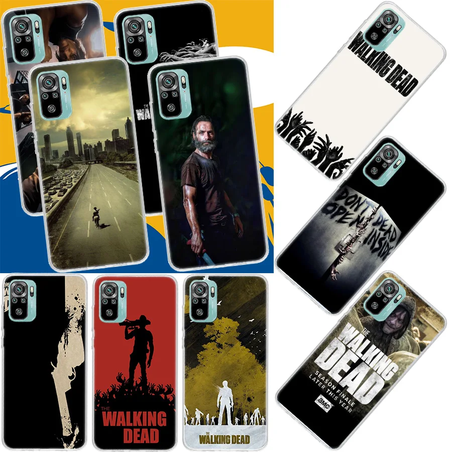 Horrible The Walking Dead Phone Case For Xiaomi Poco M3 M4 M5 M5S X3 GT X4 F6 X5 X6 Pro F5 F4 F3 F2 F1 Mi CC9 Note 10 Lite Cove