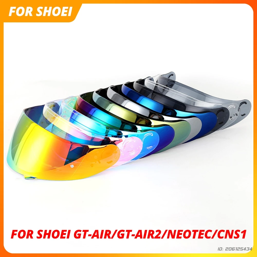 

Щит для мотоциклетного шлема для SHOEI GT-AIR/GT-AIR2/NEOTEC/CNS1, козырьки для мотоциклетного шлема, защита от ультрафиолета, ветрозащитный, пылезащитный