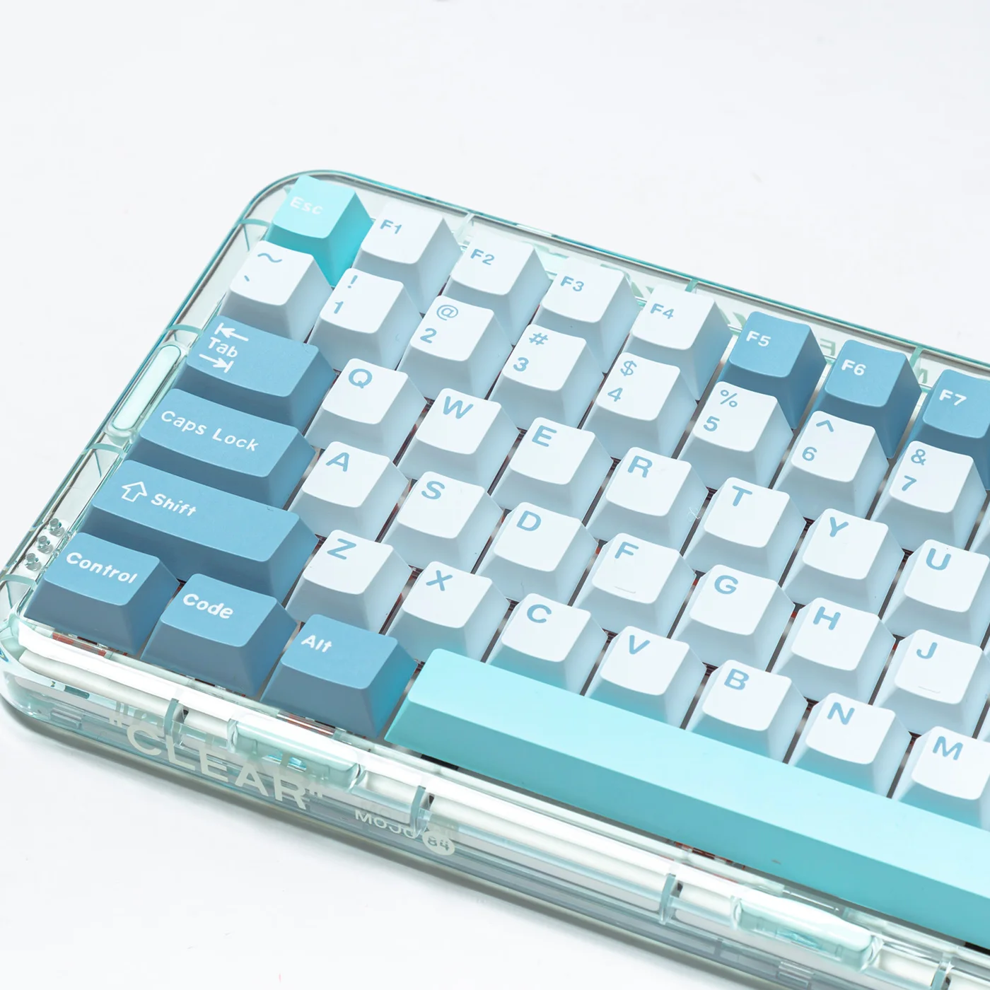 Fischio Keycap Processo bicolore Testa rasata Altezza originale PBT Spazio diviso 68 75 87 980