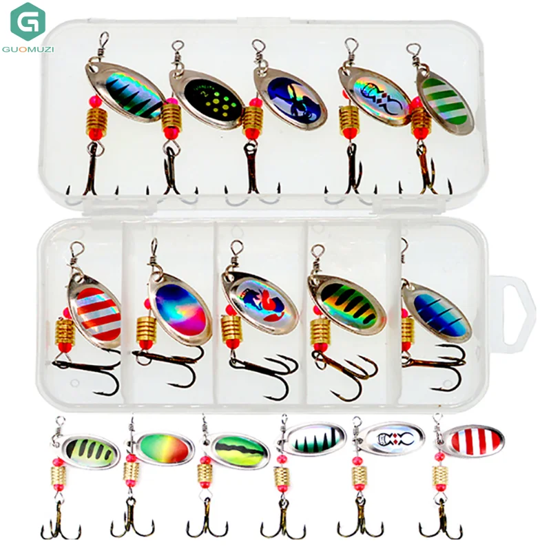 Angeln Lockt Set Weiche Harte Köder Metall Jig Löffel Getriebe Layered Für Bass Pike Crankbait Tackle Zubehör