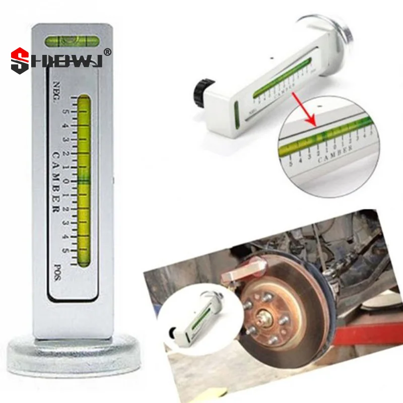 قابل للتعديل الحدبة المغناطيسية الخروع تبختر عجلة محاذاة أداة قياس أربع عجلات الموضع