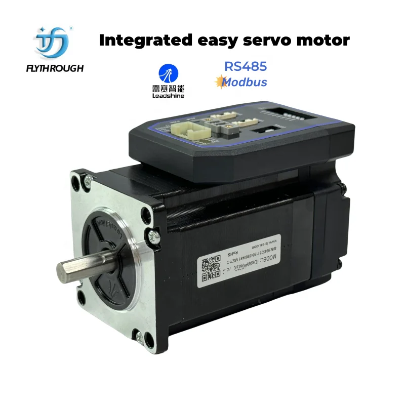 Hot Sale Leadshine Closed Loop Integrated Motor or ICL57-RS23 CNC Leadshine Nema 23 RS485 Integrated Easy Servo Motor