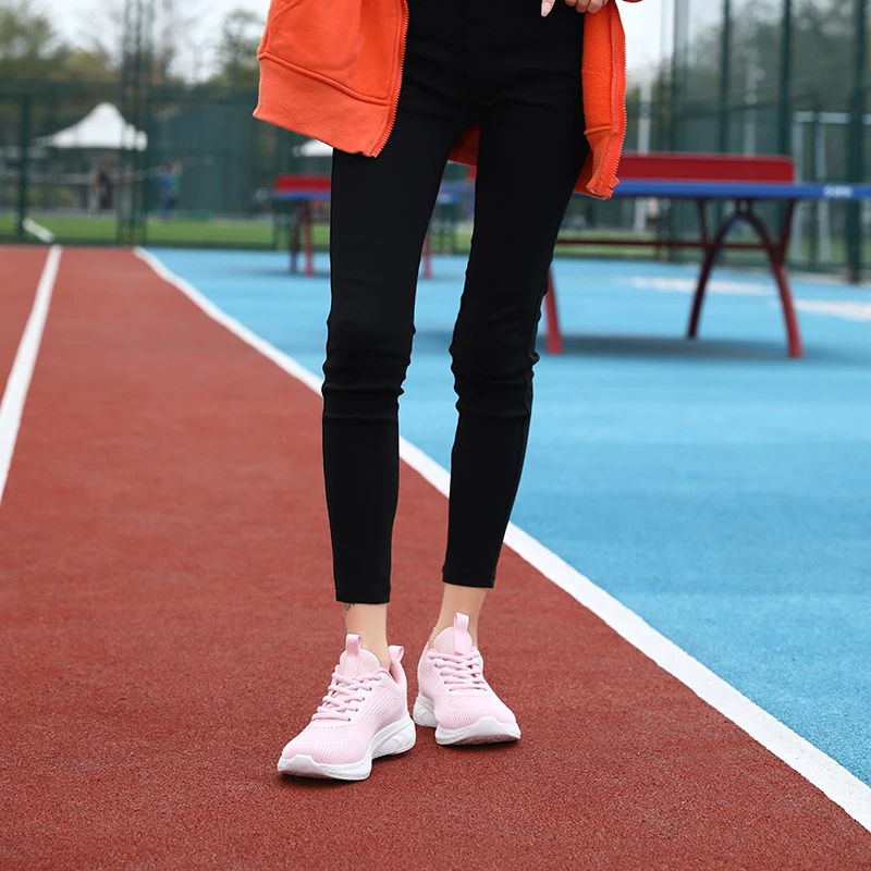 Outdoor Casual Sports Shoes Women MD Sole Breathable Soft Running  Jogging Training Trend Sneakers 35-41