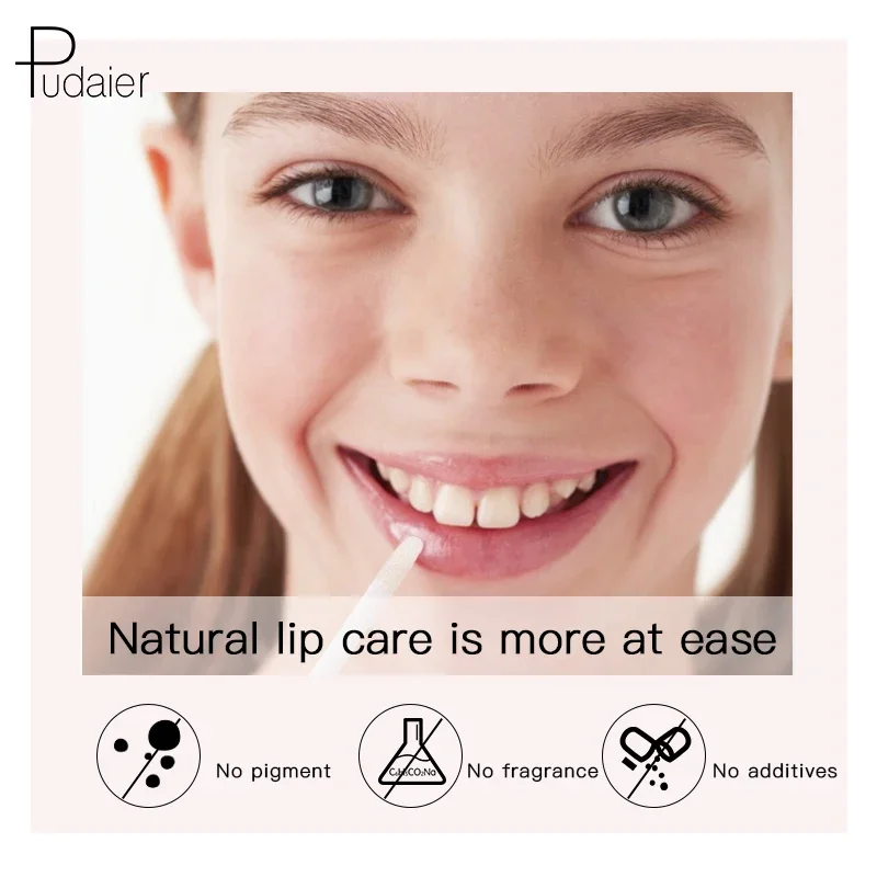 Baby Pink Lips Care Moisturizing Lip Balm, Waterproof, Long Lasting, Lighten Lip Lines, Anti-Drying, Oil, Shimmer, Gloss Base