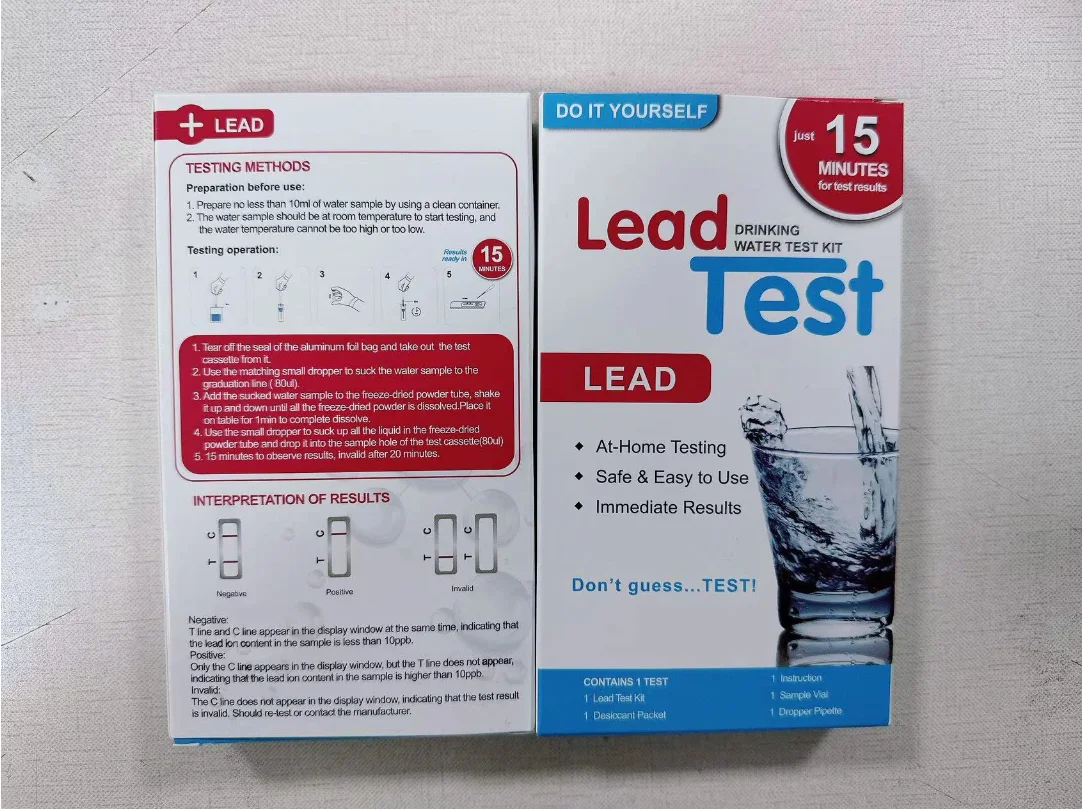 

Drinking Water Lead Test Accurate and Rapid Detection of Lead Ions in Water for Aluminum Foil Bag Packaging