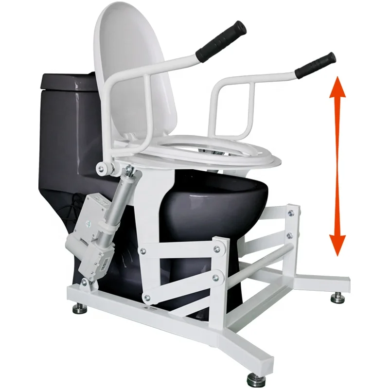 

Electric Commode Chair Powered Elevating Automatic Toilet Seat Lift