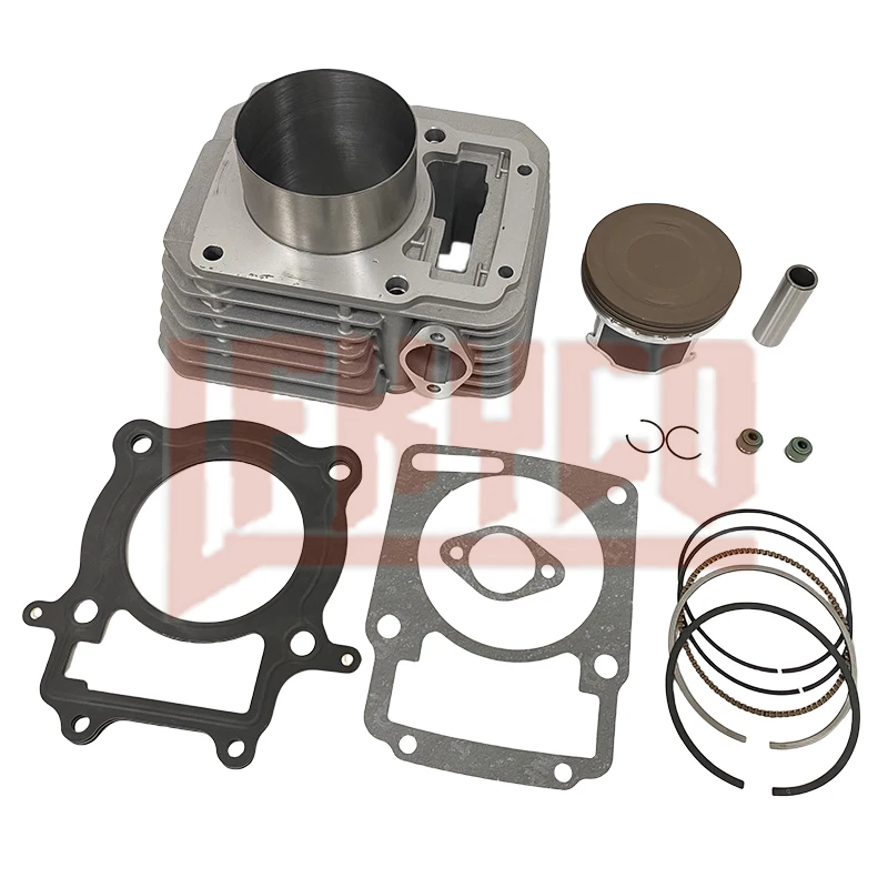 Motorcycle 77mm Cylinder Kit CB250-F Big Bore 350CC Motor for ZongShen CPS350 Bouser T4 Italika Vortx 250 Blackbird 250 Block - Image 4