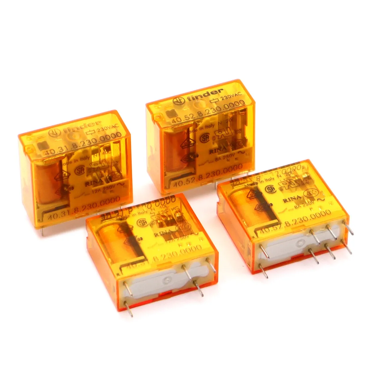 2pcs Finder 40.52.8.230.0000 40.52 230VAC Relay New Original