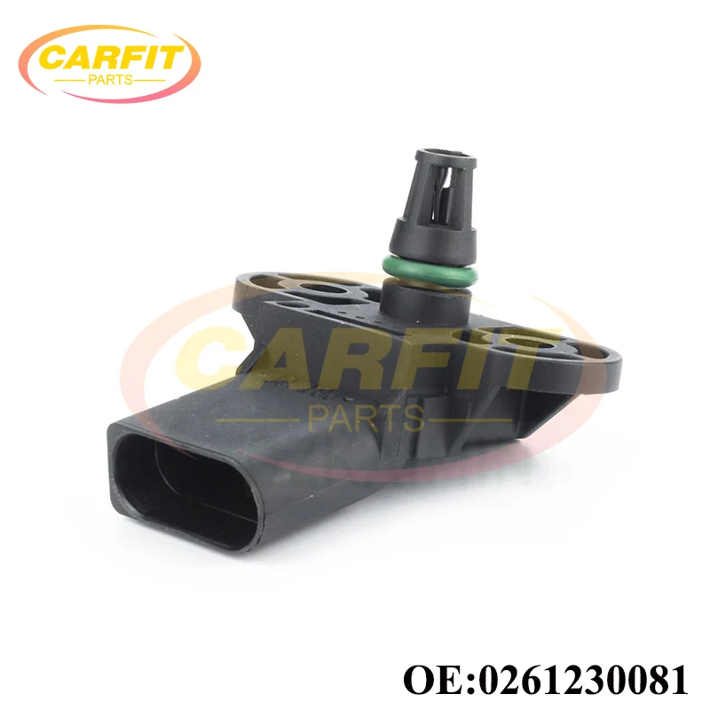 High Quality OEM 0261230081 036906051G MAP Intake Air Manifold Absolute Pressure Sensor For Audi A3 A6 A4 A6 A8 Quattro VW SKODA