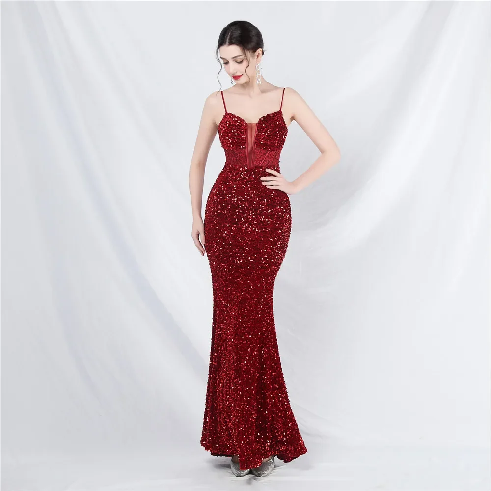 Elegant Party Dresses Woman Prom Dress Evening Gala Wedding Formal Occasions 2024 Graduation Special Events Luxury Women