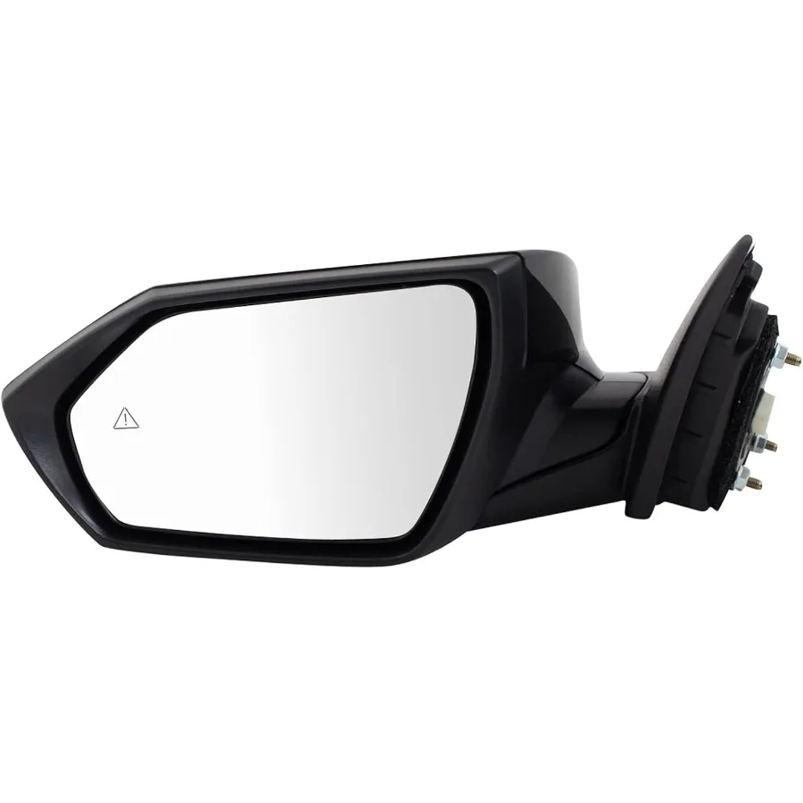 مجموعة مرآة طاقة جانبية للسائق والركاب مع لمسة نهائية سوداء ناعمة بدون تسخين متوافقة مع موديلات إلنترا 20212023 HY13202 #5