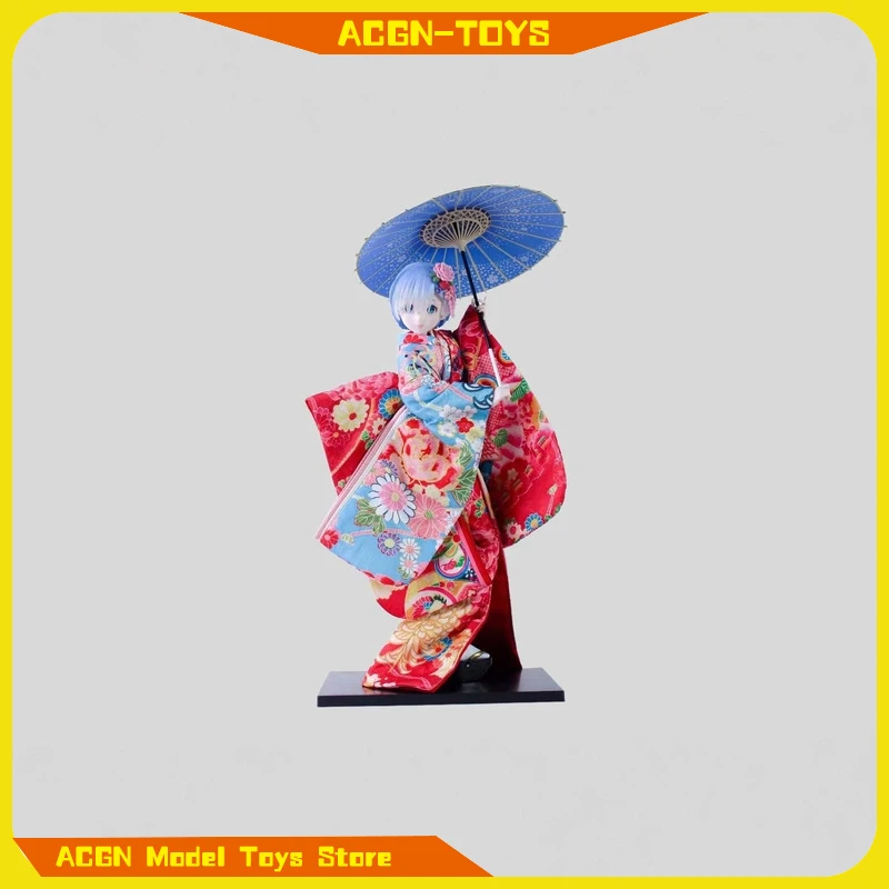 

Re:ZERO - Starting Life in Another World Rem Action Figure beautiful girl Floral kimono Anime peripherals Collection Ornament