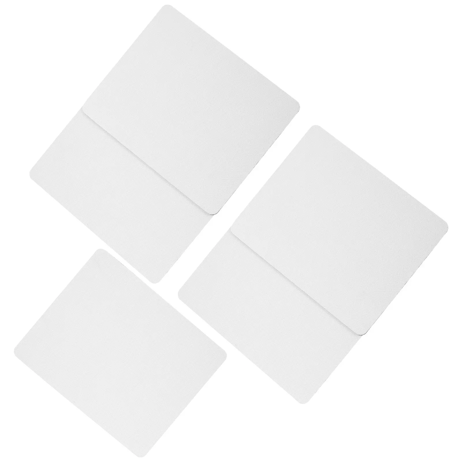 

5 Pcs Mouse Pad Sublimation Blank Pads for Computer White Mousepad Heat Transfer Blanks Bulk