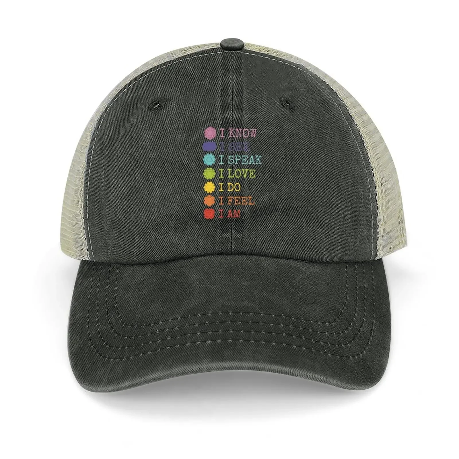 

7 chakra, spiritual, meditation, zen, om, 7 chakras shirt, yoga shirt, meditation shirt Cowboy Hat