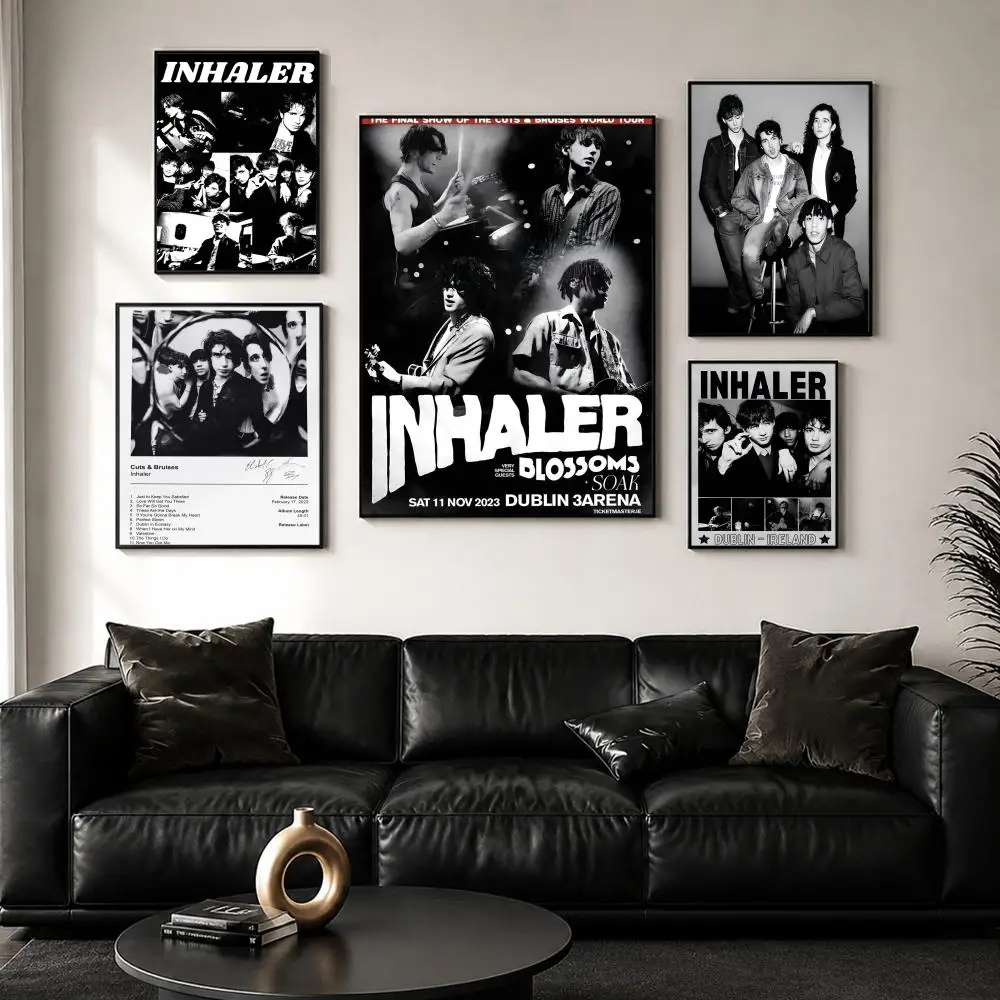 Band Album I-Inhaler Poster Decorative Wall Art Stickers Mural Photo Print for Home Living Room Hallway Decor