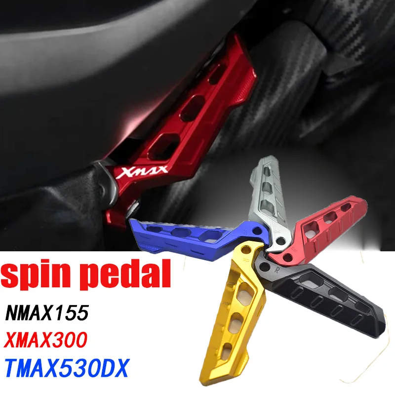 

Anti-slip Pedal for Yamaha Motorcycle NMAX155 Anti-slip Pedal XMAX footrest TMAX530 Modified Flying Pedal