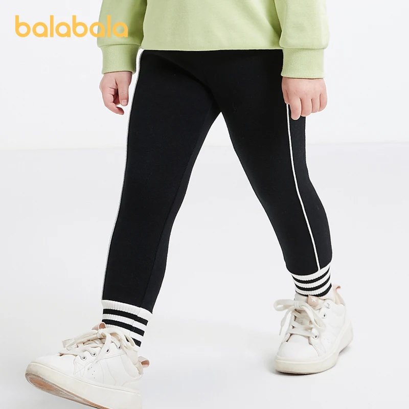 

Balabala Toddler 2023 Girl Pants Spring Autumn Trousers Comfortable Fashion Simple Sweet Leggings