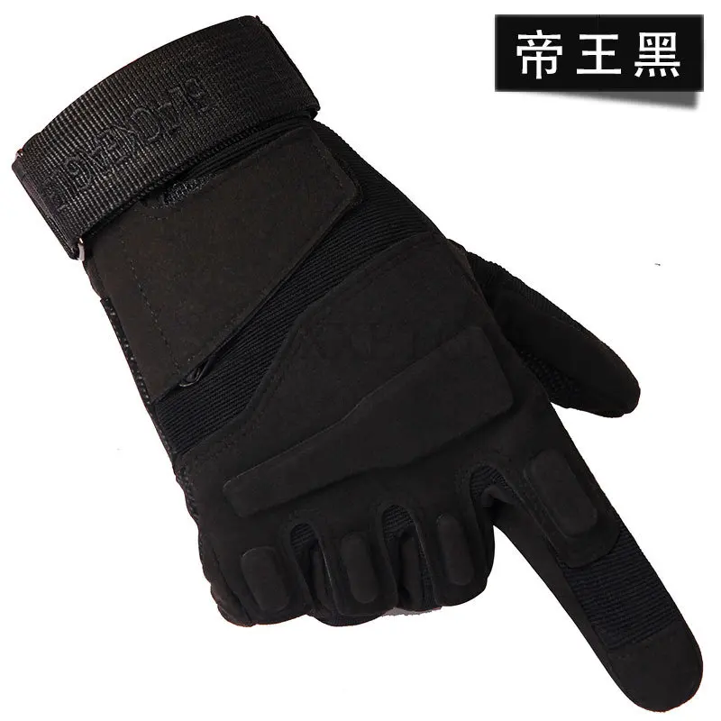 Gloves Paintball Airsoft Shooting Combat Anti-Skid Bicycle Hard Knuckle Full Finger Gloves Touch Screen