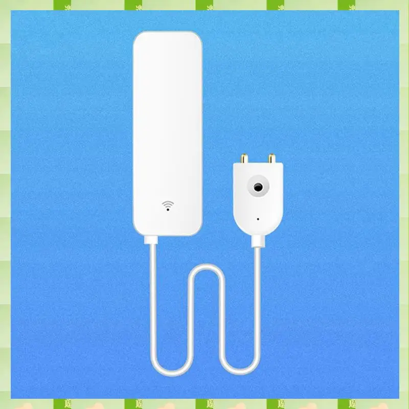 2025 Tuya Zigbee Sensore di perdite d'acqua intelligente Rilevatore di livello di troppopieno d'acqua Sistema di allarme di sicurezza Sensore di perdite di inondazione, Tuya Zigbee Sm