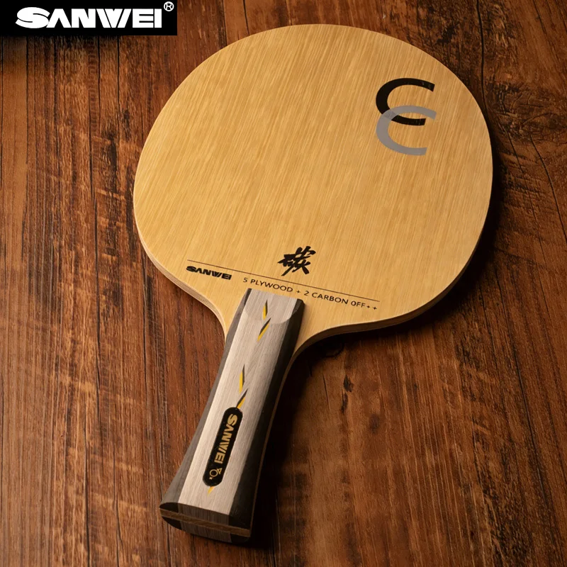 SANWEI CC CLASSIC Carbon Table Tennis Blade Racket Loop Offensive Ping Pong Bat Paddle