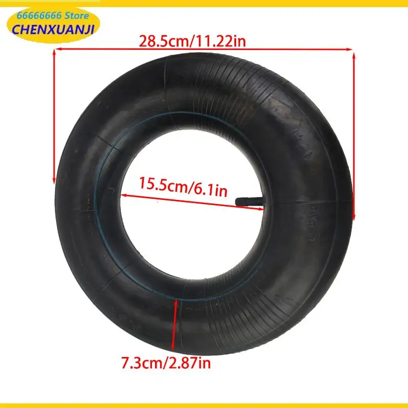 4.10/3.50-6   Tube with TR87 Bent Valve Stem Compatible with ,Hand Trucks and More 3.50-6 4.00-6 4.10-6 Tire Tubes