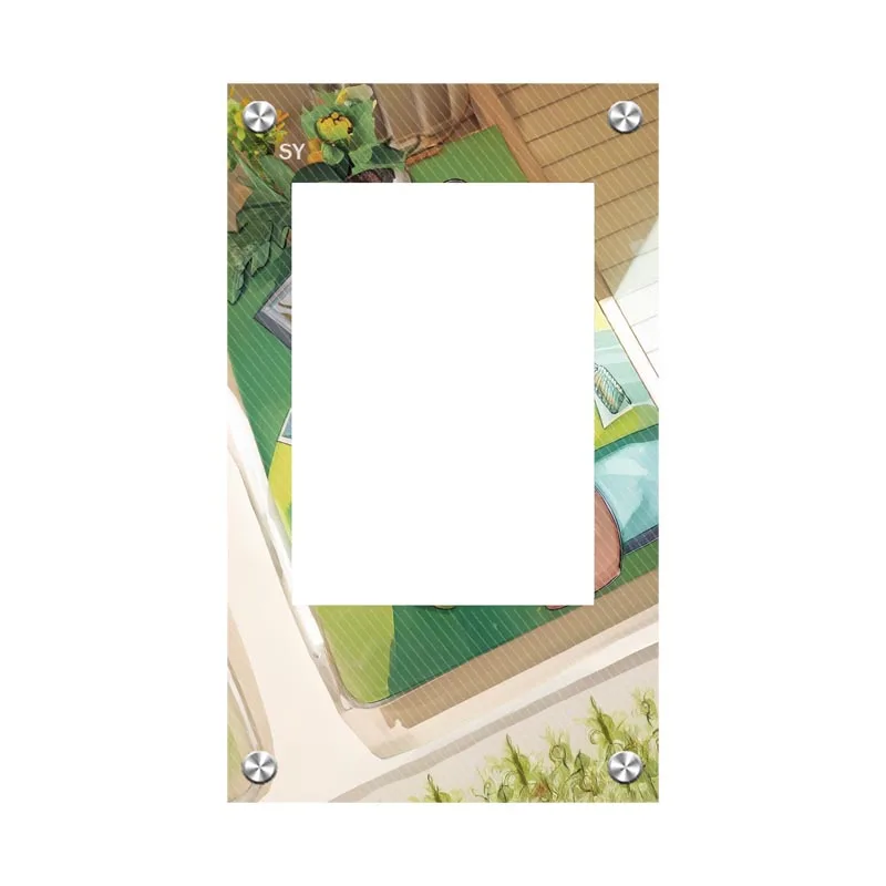 البوكيمون Eevee Pikachu Latios Latias الاكريليك تمديد اللوحة عالقة الطوب الكرتون أنيمي جمع بطاقة عمل فني عرض حالة