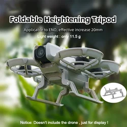 Wtohoby Foldable Sled Landing Gear for DJI NEO Drone Raise 25mm Gimbal Camera Protector Legs Lightweight 11.5g Drone Accessories