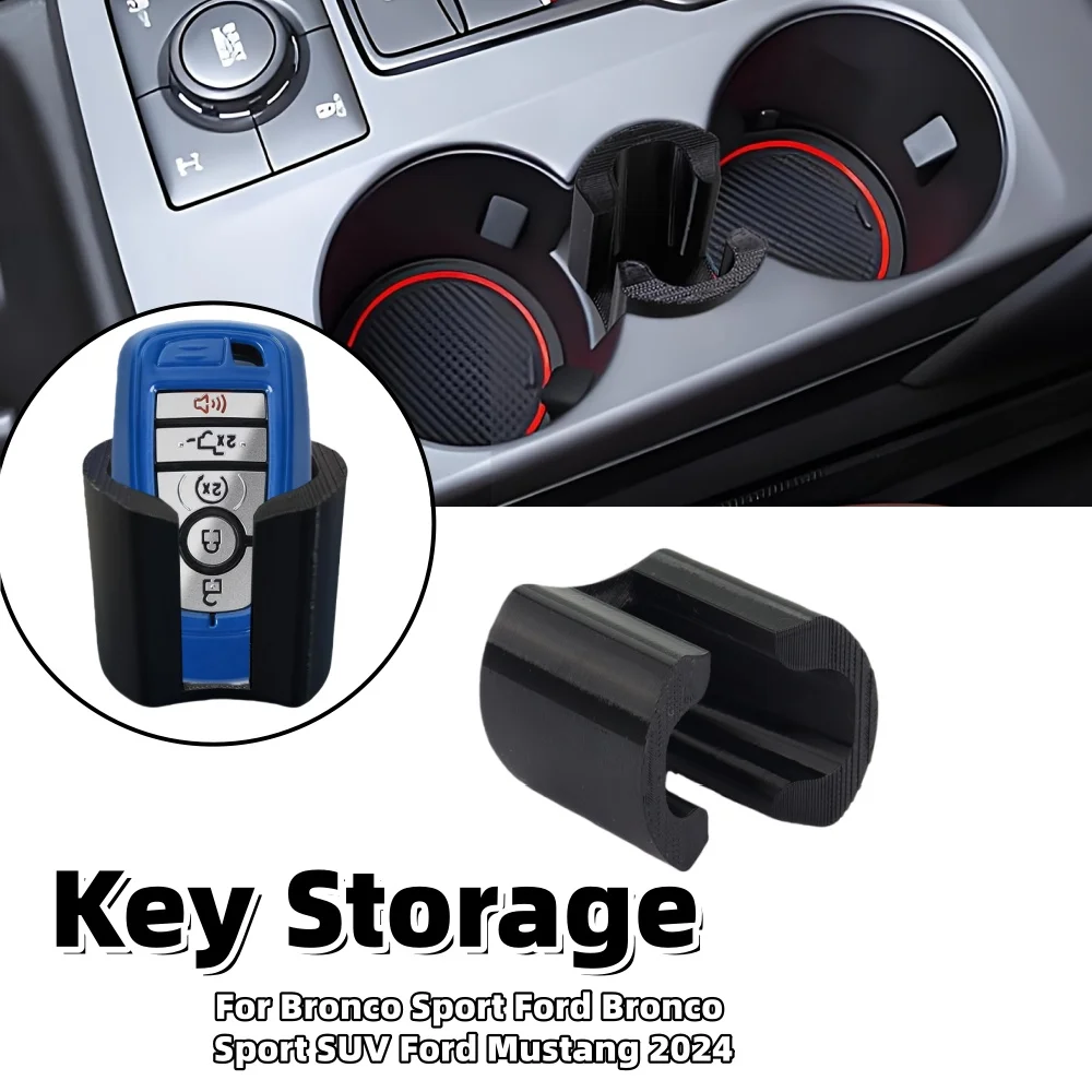 Car Key Storage Key Stowing Tidying Car Interior Storage Accessories For Bronco Sport Ford Bronco Sport SUV Ford Mustang 2024