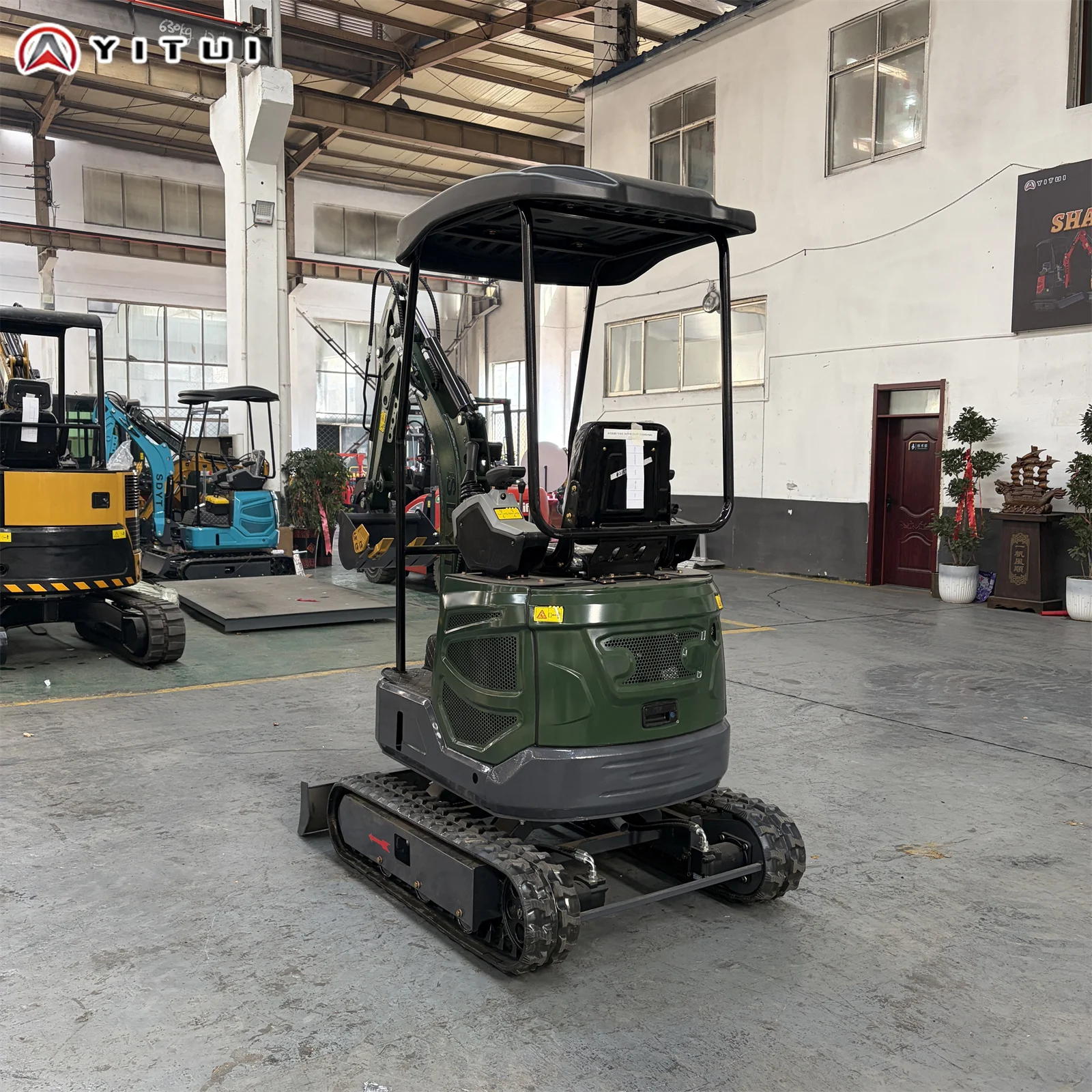 The Mini Excavator Has A Full Range Of Models And Supports Customized Diesel Engine Mini Excavators For Multiple Scenarios