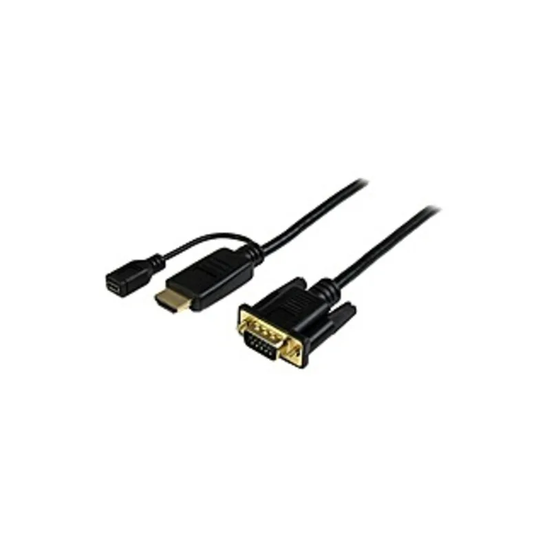 

StarTechcom 6-футовый активный кабель-переходник HDMI-VGA — адаптер HDMI-VGA — 1920x1200 или 1080p — HDMI/VGA для — новый в употреблении