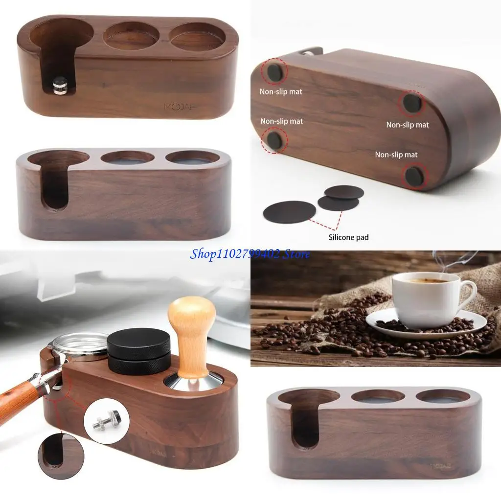 

547F Coffee Distributor Mat Rack Coffee Maker Tool Coffee Accessories Gift