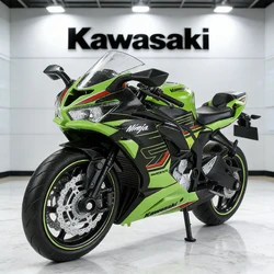 1:12 Kawasaki Ninja ZX6R ZX-6R modello di moto collezione di veicoli giocattolo Autobike Shork-assorbitore fuoristrada Autocycle Toys Car