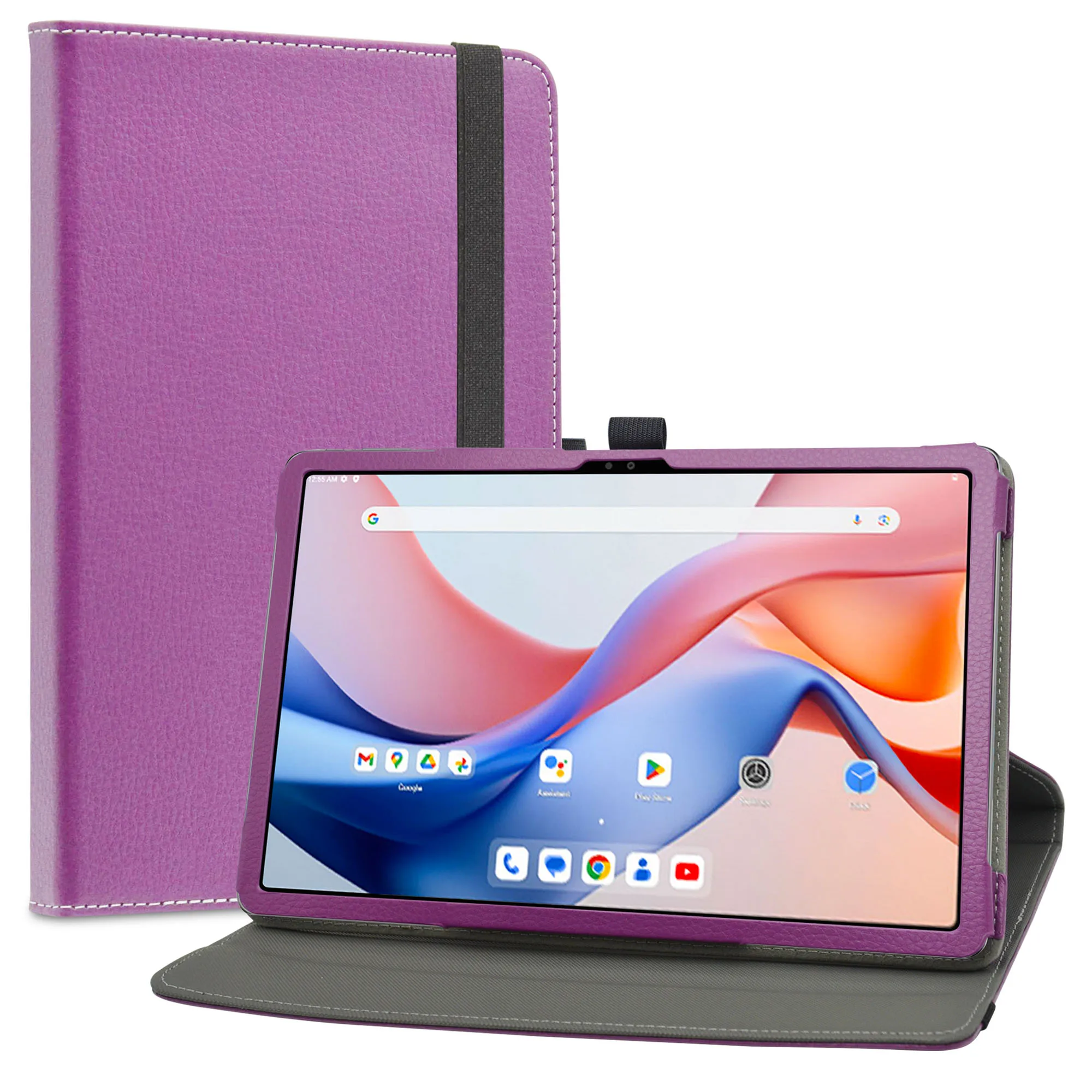360 Degree Rotary Rotating PU Leather Cover for 11" Alldocube iPlay60 Pro /CUBOT Tab 70 Tablet