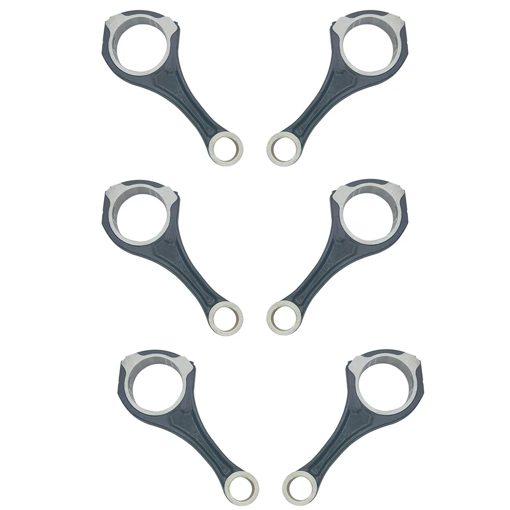 6PCS Connecting Con Rod New Set 3.0L 3.0 L T V6 Diesel FOR MERCEDES-BENZ X-CLASS R-CLASS S-CLASS 2005-2020 6420304120 OM642.910