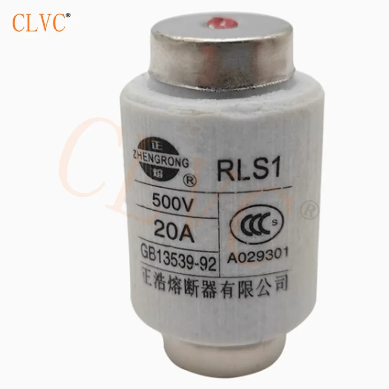 10 pieces RLS1-60 spiral aR fast fuse body 20A 25A 30A 35A 40A 50A 60A fuse tube