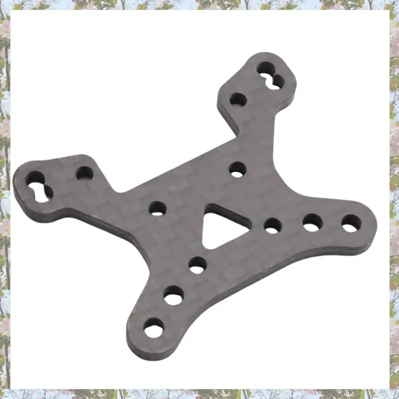 

X18A-2X Carbon Fiber Chassis Shock Tower Arm Code For Wltoys 144001 144002 144010 LC Racing EMB-T 1/14 RC Car Upgrade Parts