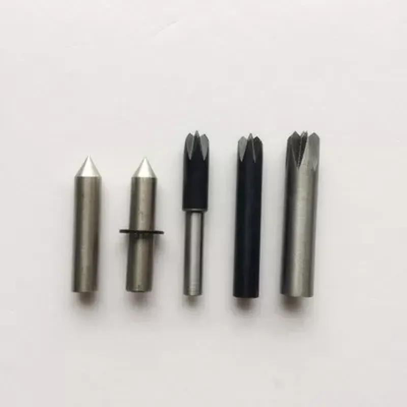 Buddha Bead Plum Blossom Woodworking Lathe Thimble Rotary Thimble Bodhi Olive Chuck Thimble Plum Blossom Knife Holder Tail