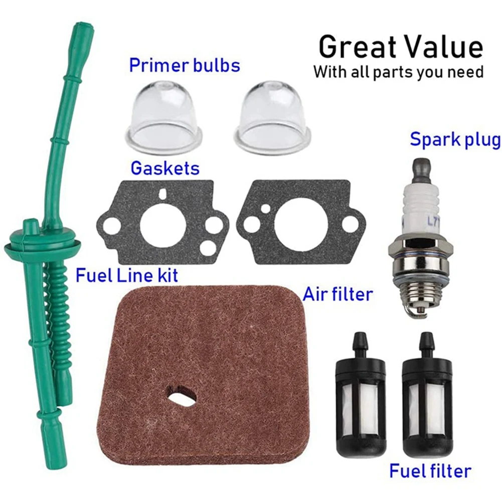 AT19-2X Carburetor For STIHL FS55 FS55R FS38 FS45 FS46 KM55 HL45 FS45L FS45C FS46C FS55C FS55RC String Trimmer Weed Eater