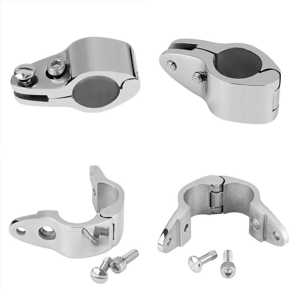 316 Stainless Steel Boat Marine Hinged Upper Jaw Slide Hinge Hardware Fittings 20mm/22mm/25mm/30mm/32mm