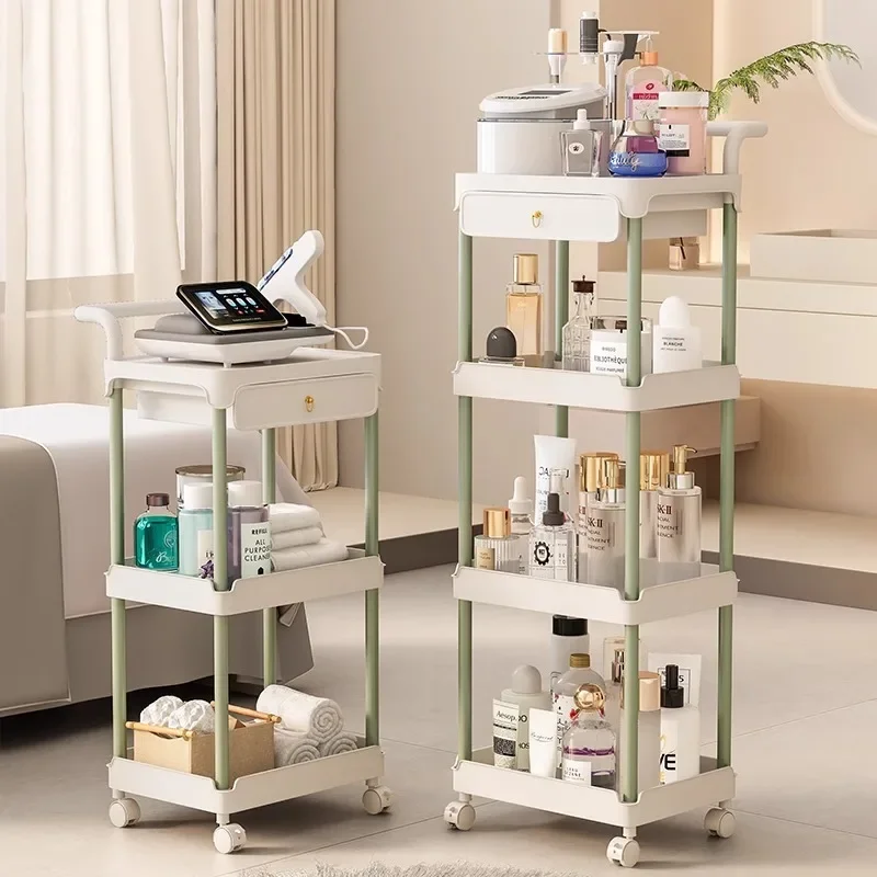 Beauty salon special beauty cart medical rack trolley tool cart trolley barber shop tool cabinet