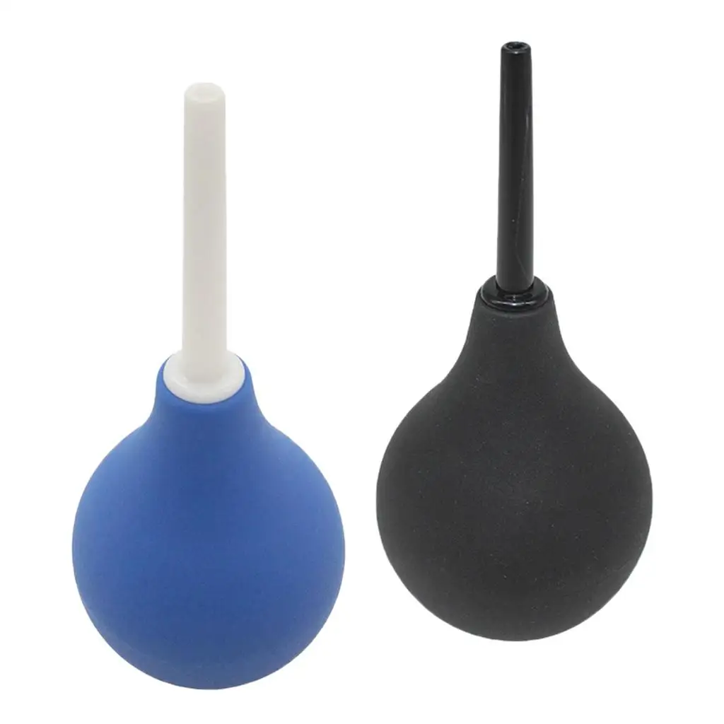 طقم منظف حقنة شرجية مهبلية من السيليكون مع لمبة مطاطية 90 مل لمسة مريحة للنظافة الشخصية #5