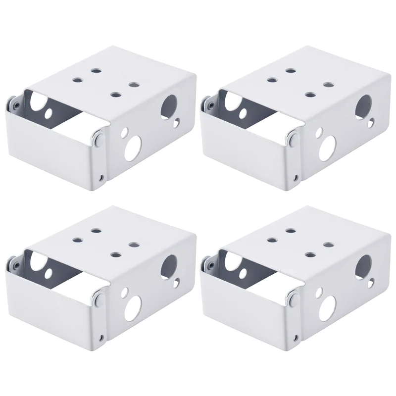 AEE8-4 Staffe cieche Staffa di montaggio per scatola a basso profilo da 2 pollici per poggiatesta (Bianco)