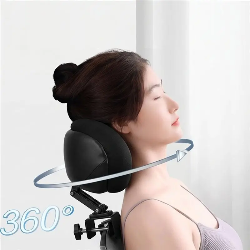 Y50A-Upright Siesta Sitting Aid, Napping Cushion Office Chair Nap Headrest Support For Seated Naps And Back Neck Comfort