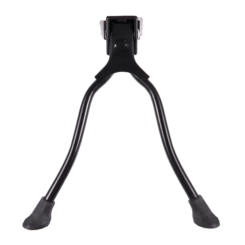 

2X Alloy Double-Leg Center Mount Bicycle Bike Kick Stand Black 26 Inch Cycle