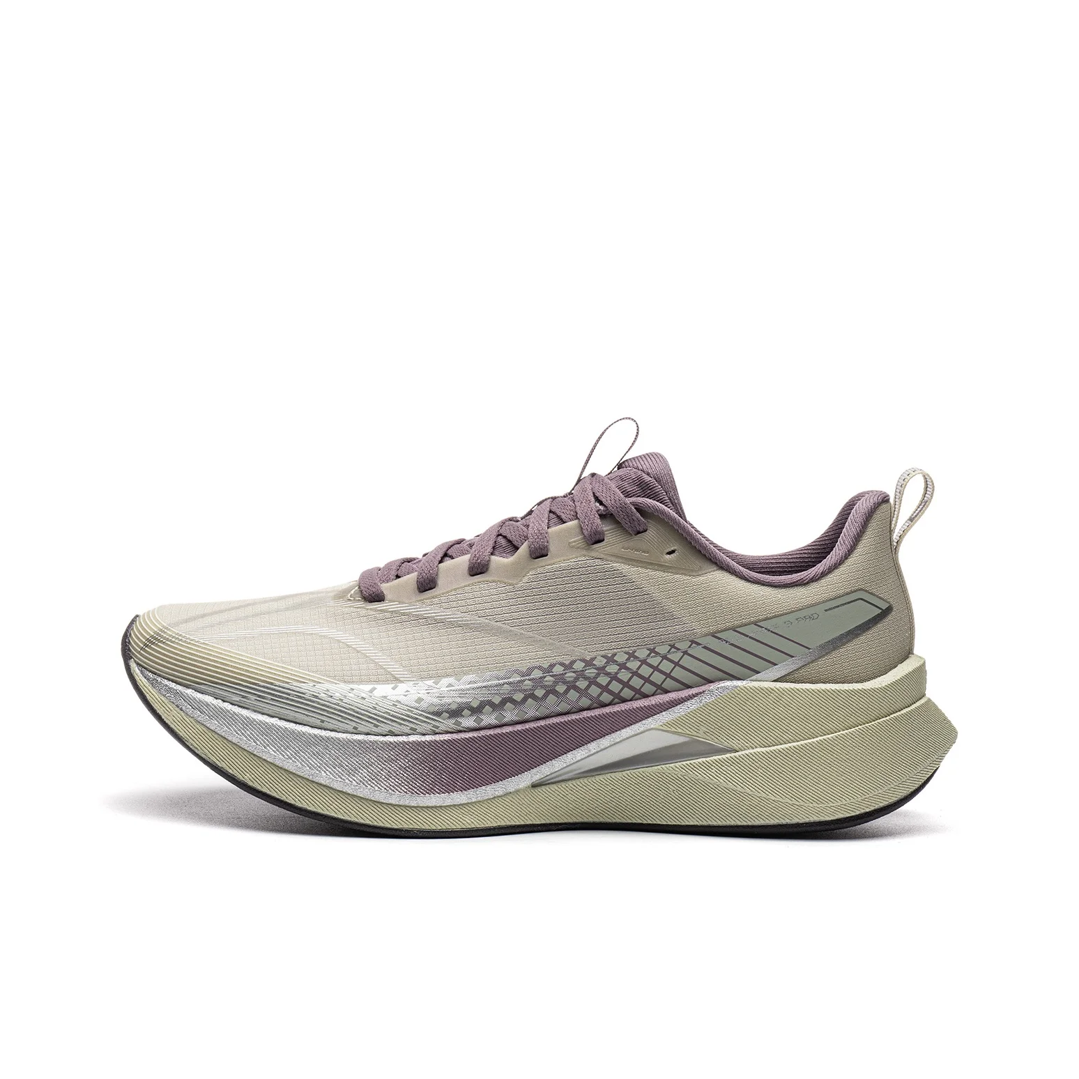 Li Ning Red Hare 9 PRO Running Shoes Women's Low Top Silver Birch Gray ARPW002-47