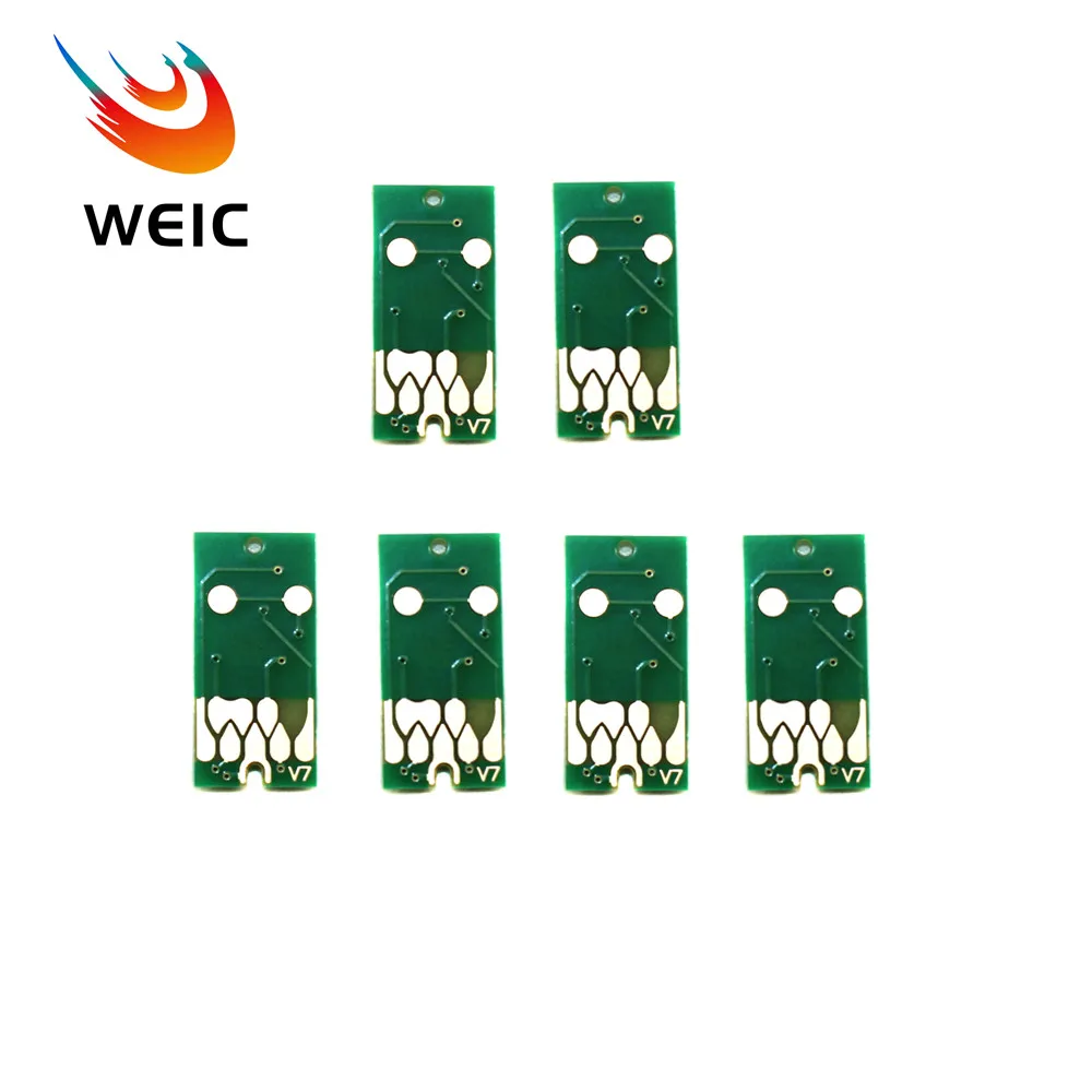 6Color/Set T0801-T0806 ARC Chip for Epson Stylus Photo PX800FW PX810FW PX820FWD PX830FWD R285 RX585 RX685 Printer
