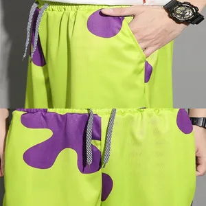 Bob Esponja Calça Quadrada Anime Cosplay Traje, Patrick Star, Pijama Kawaii, Roupas de Casa, Shorts, Presente 10 principais vendas bob esponja pants - №5