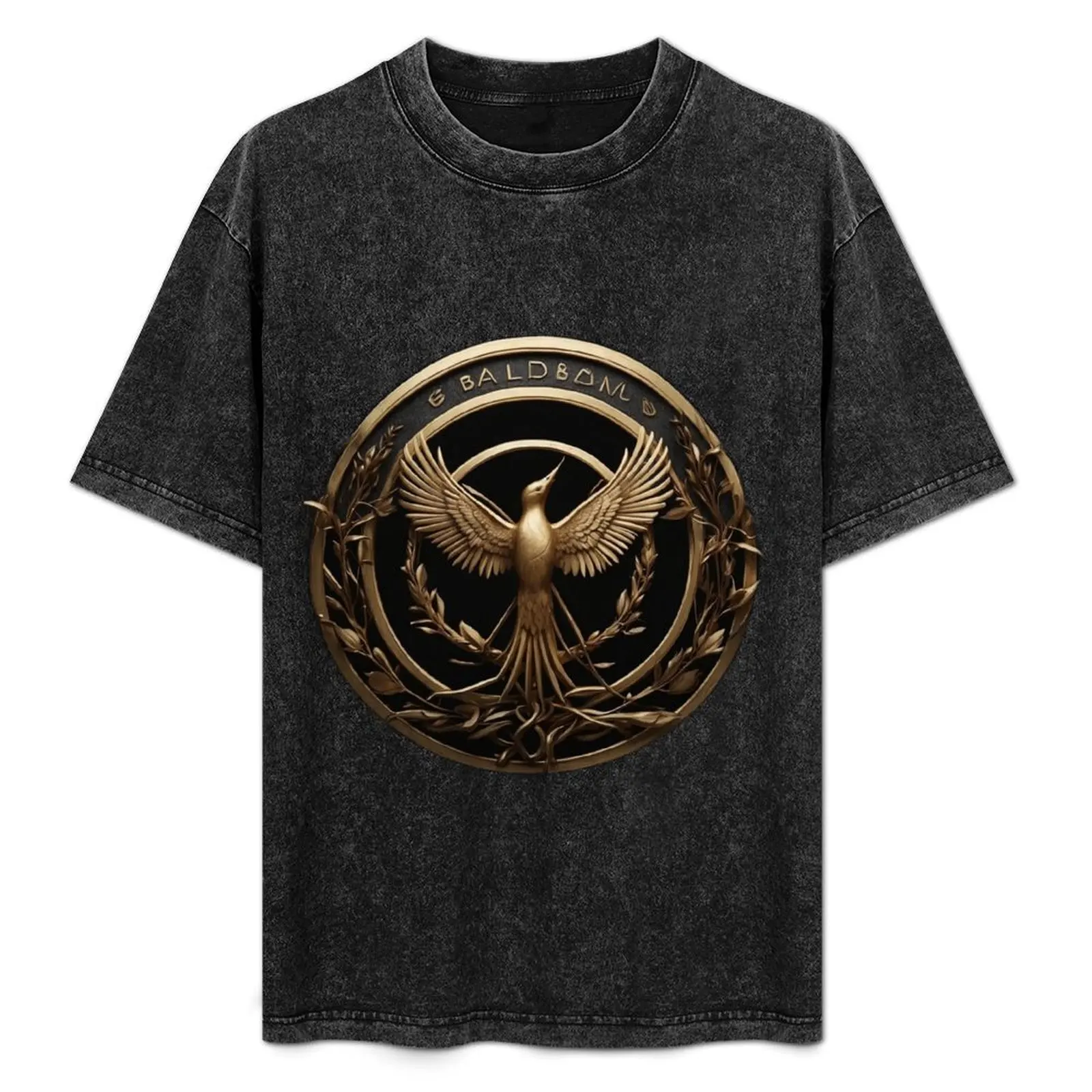 Camiseta holgada de talla grande con emblema y logotipo de Los Juegos del Hambre: La balada de las aves cantantes y las serpientes