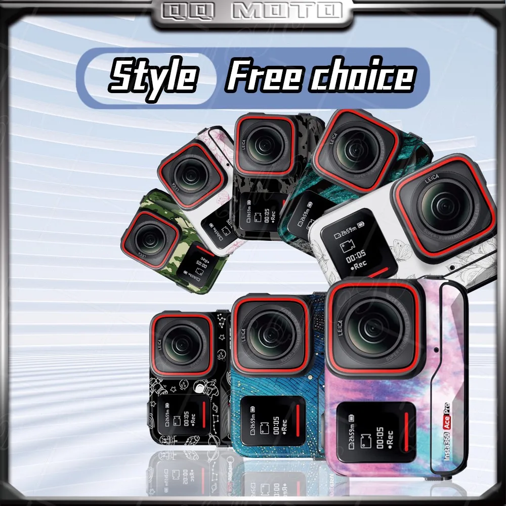 For Insta360 Ace Pro 360 ace pro Panoramic Action Camera Stickers Protection Film Dustproof Waterproof Scratch-Proof Decals