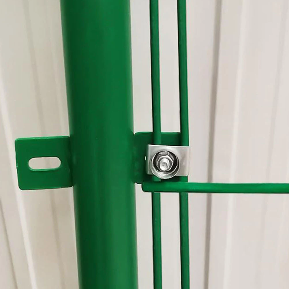 

200 Pcs Steel Wire Clamp Durable Fence Clips Metal Wire Clips Cable Nail Bracket Vinyl Cats Claw Fixing Hardware
